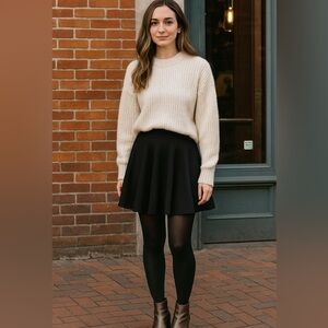 Classic Black Mini Skirt